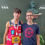 David Ruiz Orozco, alumno de Salesianos Guadalajara, campeón de Europa de balonmano playa