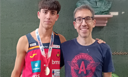 David Ruiz Orozco, alumno de Salesianos Guadalajara, campeón de Europa de balonmano playa