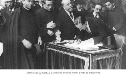 Foto con Historia: Primera piedra de Talleres Salesianos de Atocha