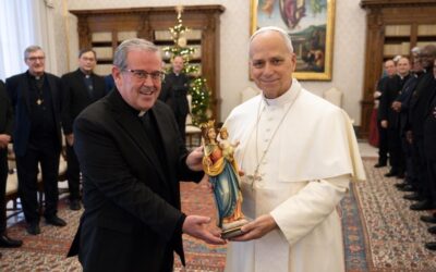 El Rector Mayor escribe al papa León XIV: “Siéntanos cerca”