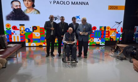 Misiones Salesianas recibe el Premio Paolo Manna por la labor misionera por todo el mundo