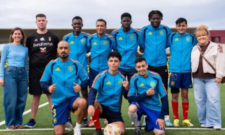 Jóvenes de Pinardi participan en la selección española de personas refugiadas
