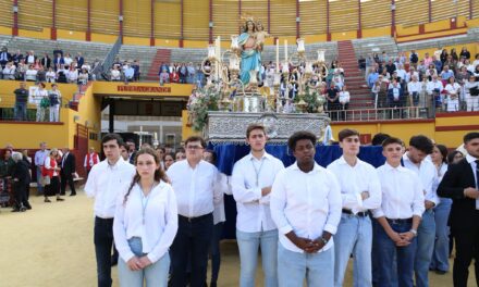 María Auxiliadora de Puertollano en la procesión jubilar de hermandades marianas de la diócesis