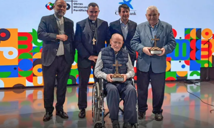 misiones salesianas recibe el premio paolo manna por la labor misionera por todo el mundo