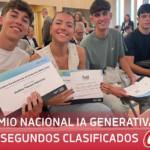 Cuatro alumnos de Salesianos La Almunia premiados por una aplicación de IA contra el ciberacoso